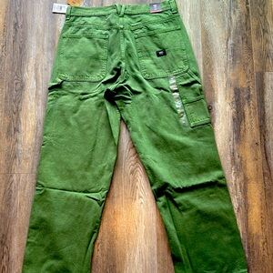 Vans Olive Cargo Pants for Men 34 L